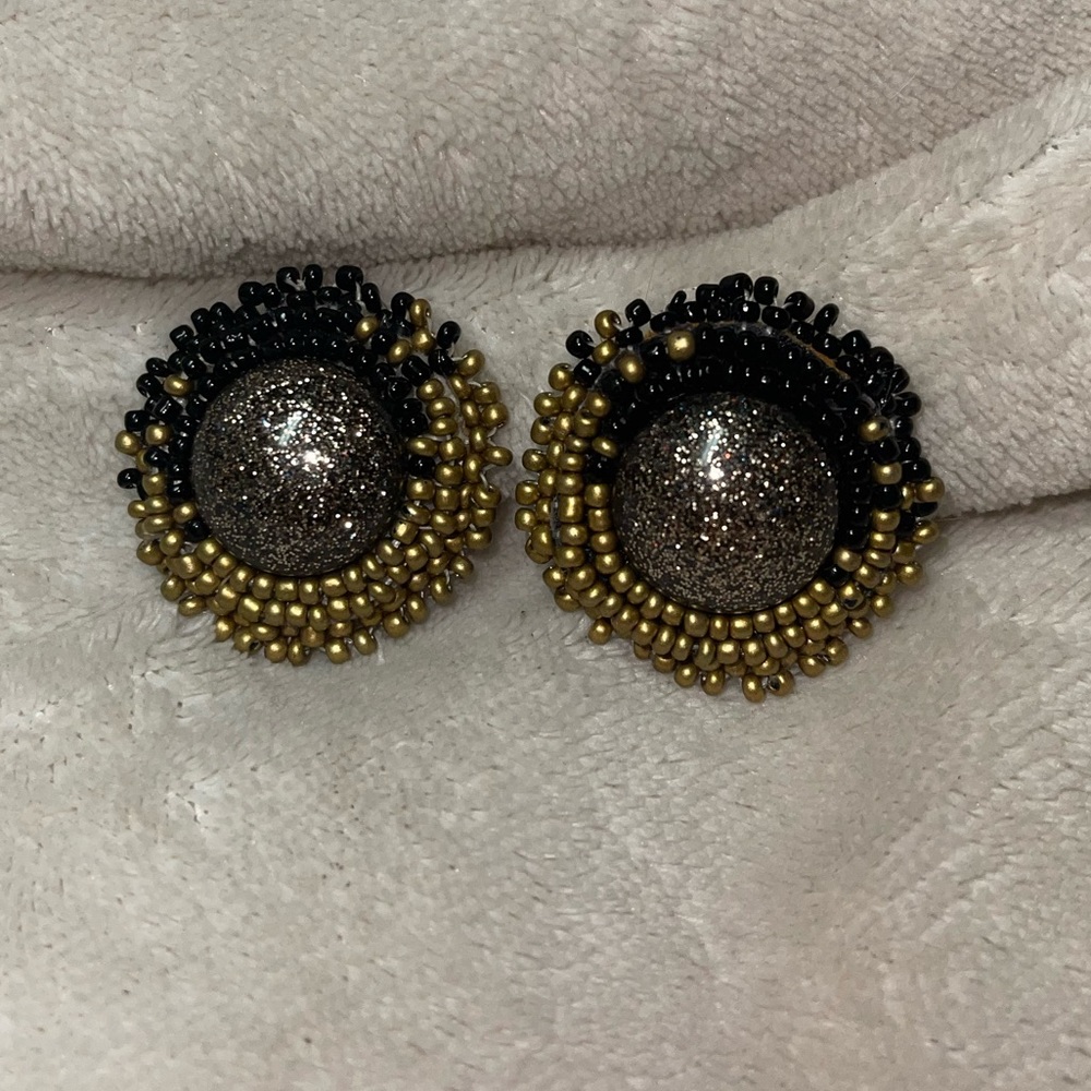 Handmade beaded earrings